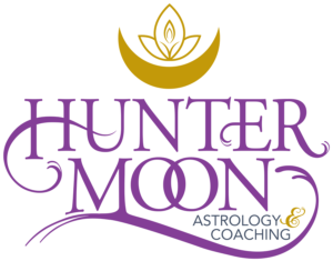 Hunter Moon Astrology Logo
